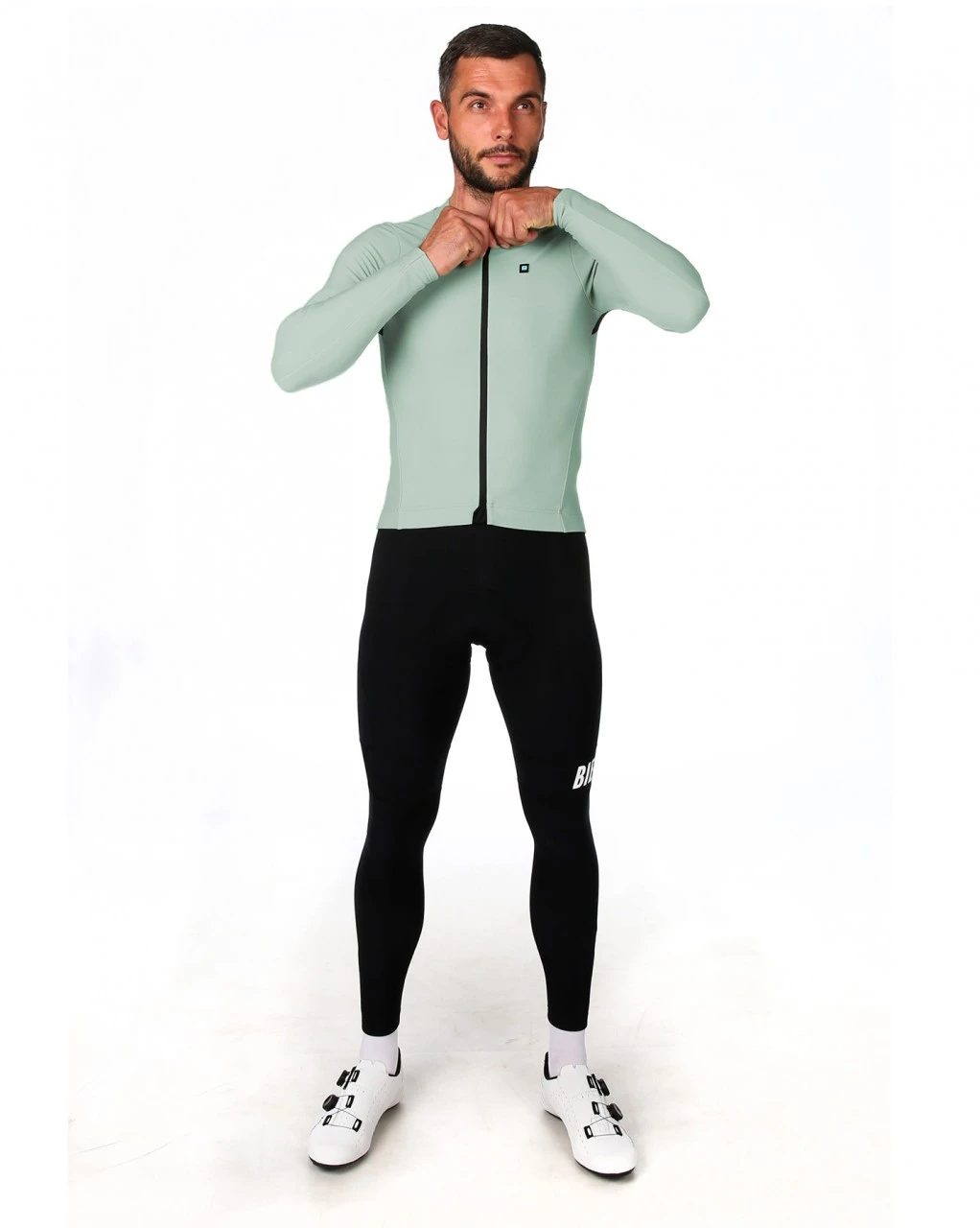 THERMAL RAIN LANGARM RADTRIKOT GREEN ASH 5 THERMAL RAIN LANGARM RADTRIKOT GREEN ASH – Bild 5