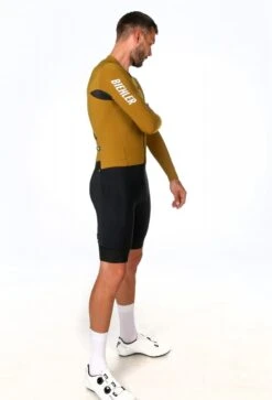 THERMAL RAIN LANGARM RADTRIKOT SPICY MUSTARD -Biehler 0414724 THRSM THERMAL RAIN LS JERSEY SPICY MUSTARD 12 1280x1280