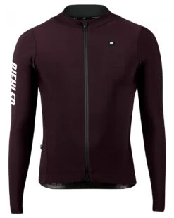 THERMAL RAIN LANGARM RADTRIKOT DARK BERRY