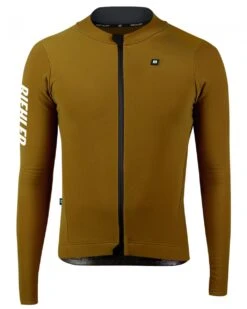 THERMAL RAIN LANGARM RADTRIKOT SPICY MUSTARD