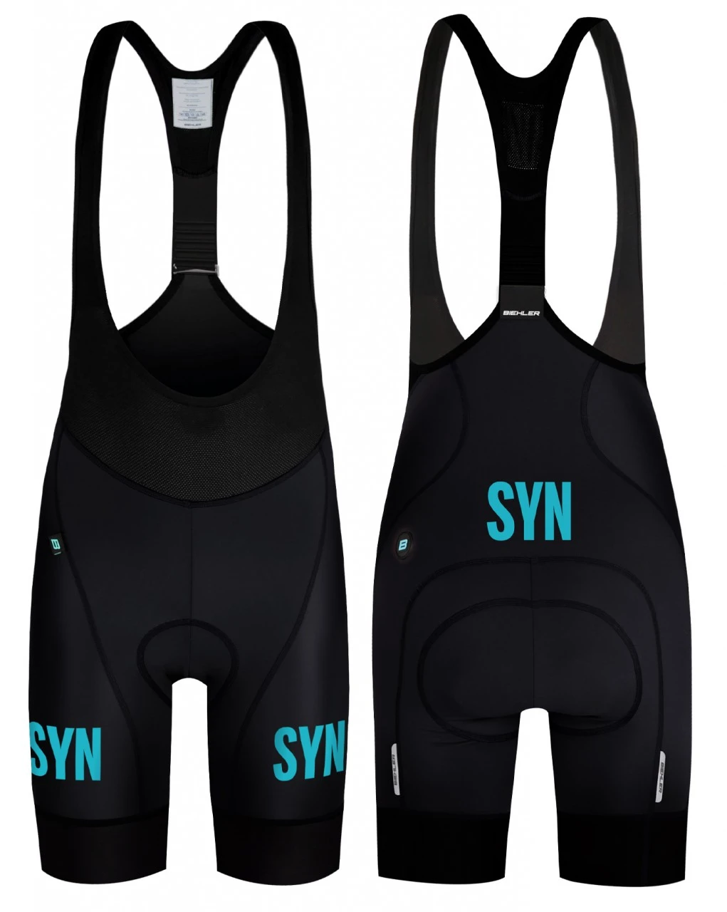 DAMEN SYNDICATE RADHOSE BLACK BLUE 1 DAMEN SYNDICATE RADHOSE BLACK BLUE