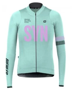 DAMEN SYNDICATE LANGARM RADTRIKOT ICE PURPLE