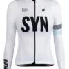 DAMEN SYNDICATE LANGARM RADTRIKOT WHITE