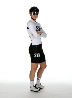 DAMEN SYNDICATE LANGARM RADTRIKOT WHITE -Biehler 0454424 syn white women set 1280x1280