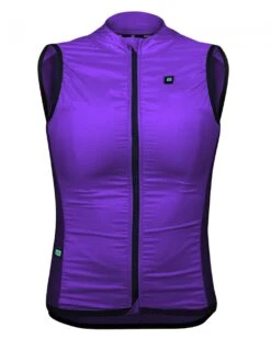 DAMEN ESSENTIAL WESTE PURPLE VIOLET