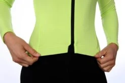 DAMEN THERMAL RAIN LANGARM RADTRIKOT BITTER LEMON -Biehler 0454724 THRBI THERMAL RAIN LS JERSEY LEMON 5 1280x1280