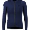 DAMEN THERMAL RAIN LANGARM RADTRIKOT NIGHT BLUE