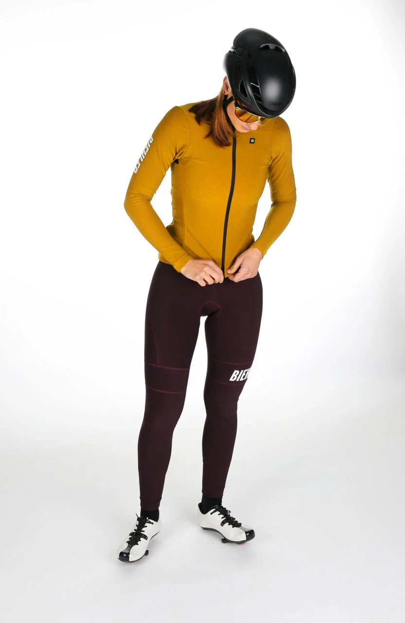 DAMEN THERMAL RAIN LANGARM RADTRIKOT PURE SIENNA 4 DAMEN THERMAL RAIN LANGARM RADTRIKOT PURE SIENNA – Bild 4