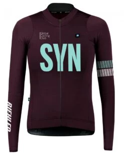DAMEN SYNDICATE THERMAL RAIN LS RADTRIKOT BERRY