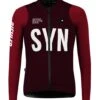 DAMEN SYNDICATE THERMAL RAIN LANGARM RADTRIKOT BERRY
