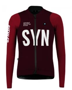 DAMEN SYNDICATE THERMAL RAIN LANGARM RADTRIKOT BERRY