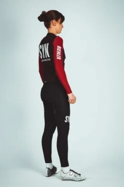 DAMEN SYNDICATE THERMAL RAIN LANGARM RADTRIKOT BERRY -Biehler 0454725 SYNBR THERMAL RAIN LS JERSEY BERRY 6 1280x1280