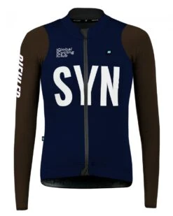 DAMEN SYNDICATE THERMAL RAIN LANGARM RADTRIKOT NIGHT OAK