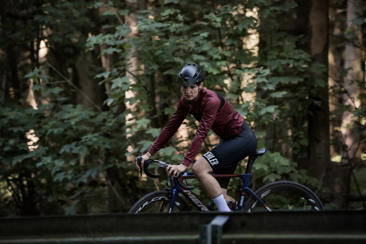 DAMEN DEFENDER JACKE RED PEAR 3 DAMEN DEFENDER JACKE RED PEAR – Bild 3