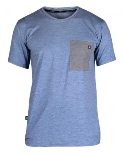 GRAVEL SHIRT MELANGE MARINE