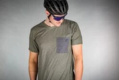 GRAVEL SHIRT MELANGE OLIVE -Biehler 0818800 CASMO GRAVEL JERSEY MELANGE OLIVE 2 1280x1280
