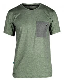 GRAVEL SHIRT MELANGE OLIVE