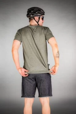 GRAVEL SHIRT MELANGE OLIVE -Biehler 0818800 CASMO GRAVEL JERSEY MELANGE OLIVE 5 1280x1280