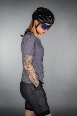 DAMEN GRAVEL SHIRT MELANGE GREY -Biehler 0858800 CASMG GRAVEL JERSEY MELANGE GREY 4 1280x1280