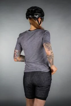 DAMEN GRAVEL SHIRT MELANGE GREY -Biehler 0858800 CASMG GRAVEL JERSEY MELANGE GREY 5 1280x1280