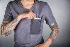 DAMEN GRAVEL SHIRT MELANGE GREY -Biehler 0858800 CASMG GRAVEL JERSEY MELANGE GREY 6 1280x1280