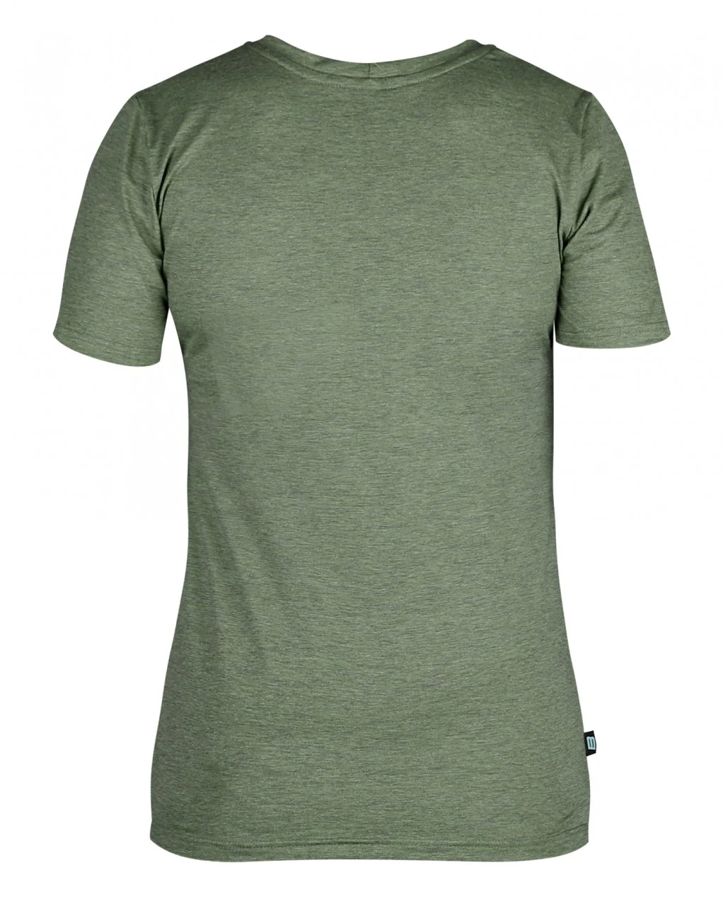 DAMEN GRAVEL SHIRT MELANGE OLIVE 2 DAMEN GRAVEL SHIRT MELANGE OLIVE – Bild 2