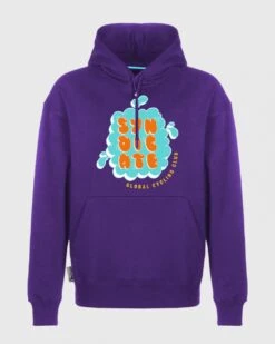 SYNDICATE HOODIE PURPLE BUBBLE