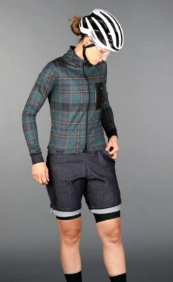 DAMEN GRAVEL LANGARM RADTRIKOT DEEP FIORD -Biehler 1854400 GRVDFI GRAVEL JERSEY LS DEEP FIORD 3 1280x1280