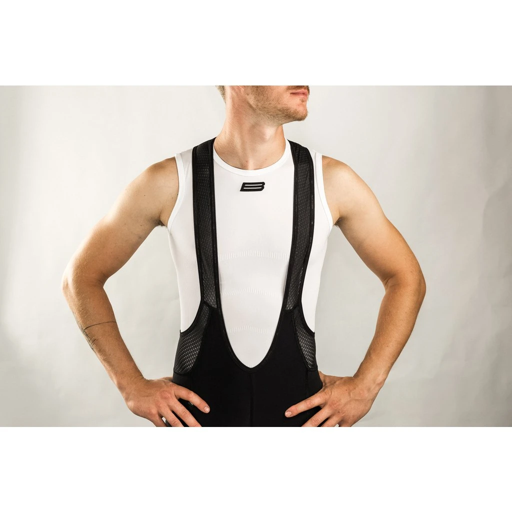 Biehler Seamless Pro Ärmelloses Unterhemd - Weiß 3 Biehler Seamless Pro Ärmelloses Unterhemd - Weiß – Bild 3