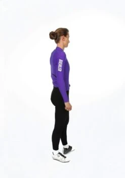 DAMEN THERMAL RAIN LANGARM RADTRIKOT ROYAL PURPLE -Biehler 5R3A3527 1280x1280