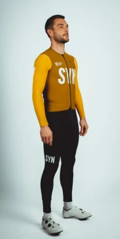 SYNDICATE THERMAL RAIN LANGARM RADTRIKOT MUSTARD -Biehler 5R3A8378 1280x1280