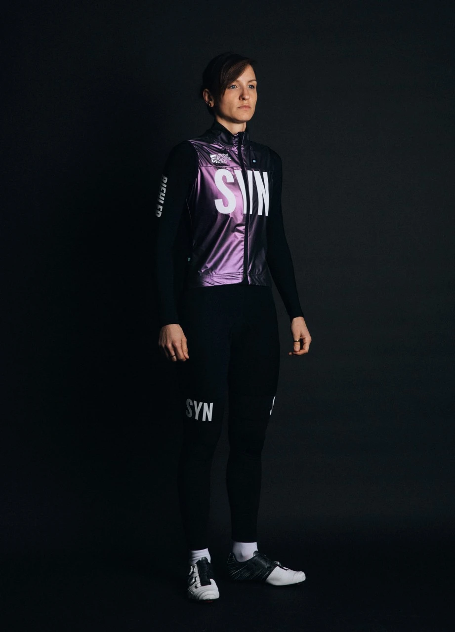 DAMEN SYNDICATE THERMAL RAIN RADHOSE LANG BLACK 6 DAMEN SYNDICATE THERMAL RAIN RADHOSE LANG BLACK – Bild 6