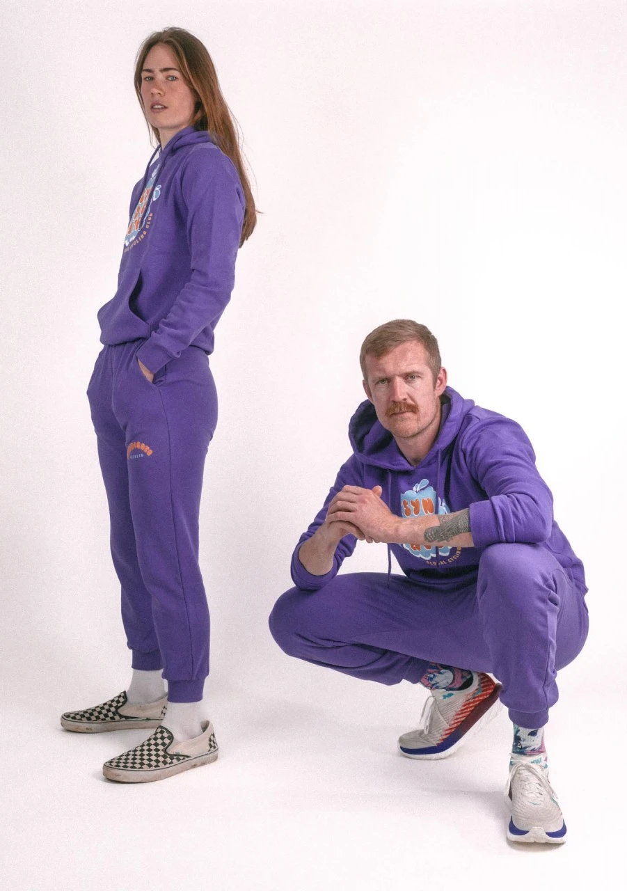 SYNDICATE HOODIE PURPLE BUBBLE 3 SYNDICATE HOODIE PURPLE BUBBLE – Bild 3