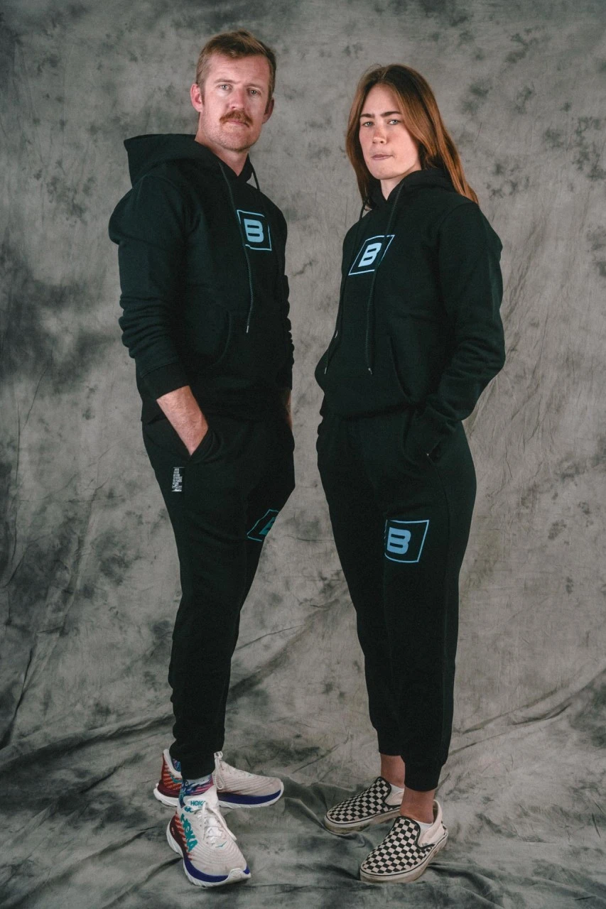 ALLEZ HOODIE B-CLASSIC BLACK BLUE 3 ALLEZ HOODIE B-CLASSIC BLACK BLUE – Bild 3