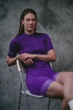 DAMEN ESSENTIAL RADTRIKOT ROYAL PURPLE -Biehler DSC03665 1280x1280