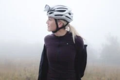 DAMEN THERMAL RAIN LANGARM RADTRIKOT DARK BERRY -Biehler DSC07321 IG 1280x1280