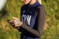 DAMEN SYNDICATE THERMAL RAIN LANGARM RADTRIKOT NIGHT OAK -Biehler IMG 9965 1280x1280