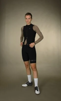 DAMEN SIGNATURE³ LANGARM RADTRIKOT FUDGE -Biehler LS jerseys aw22 24 1280x1280