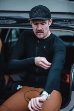 THERMAL RAIN LANGARM RADTRIKOT BLACK -Biehler autumn classics TRbl15 1280x1280