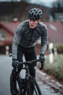 THERMAL RAIN RADHOSE LANG BLACK -Biehler autumn classics TRbl18 1280x1280