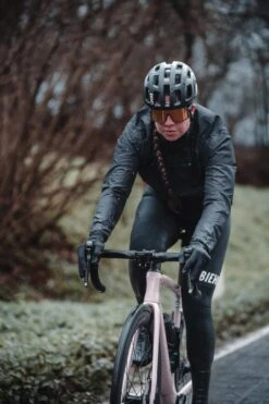 DAMEN THERMAL RAIN RADHOSE LANG BLACK -Biehler autumn classics TRbl19 1280x1280