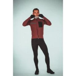 Biehler Deep Winter Cargo Jacke - Maroon Red -Biehler biehler deep winter cargo jacket maroon red 4 1365309