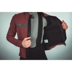 Biehler Deep Winter Damen Cargo Jacke - Maroon Red -Biehler biehler deep winter women s cargo jacket maroon red 4 1365378