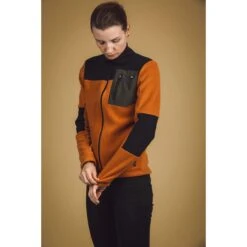 Biehler Distance Damen Fleecejacke - Orange -Biehler biehler distance women s fleece jacket orange 3 1408333