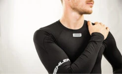 Biehler Seamless Pro Langarm-Unterhemd - Schwarz -Biehler biehler seamless pro long sleeved baselayer black 01 887744