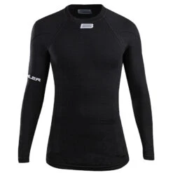 Biehler Seamless Pro Langarm-Unterhemd - Schwarz