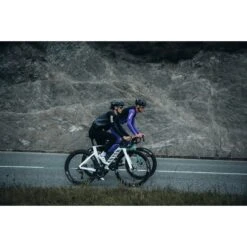 Biehler Thermal Rain Damen Trägerhose - Schwarz -Biehler biehler thermal rain women s bib tights black 3 1577639