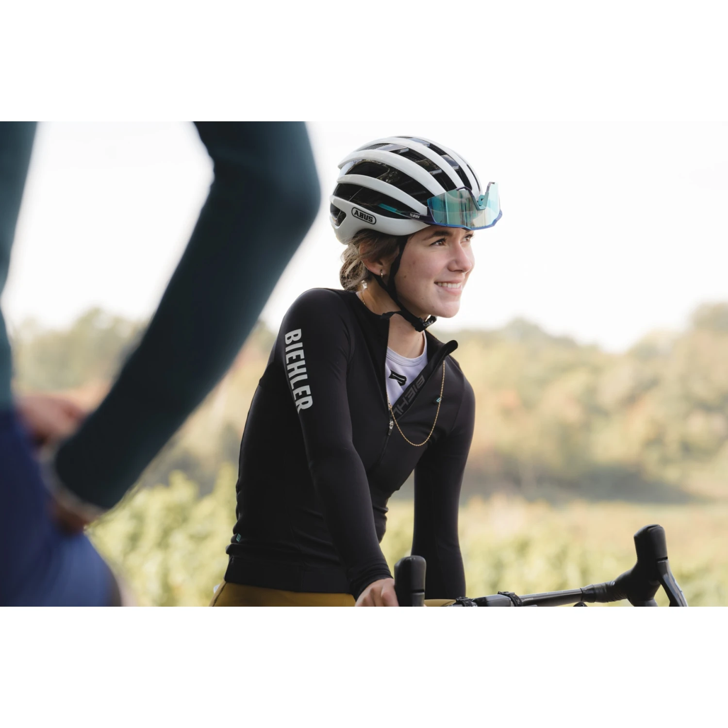 Biehler Thermal Rain Damen Langarmtrikot - Schwarz 6 Biehler Thermal Rain Damen Langarmtrikot - Schwarz – Bild 6