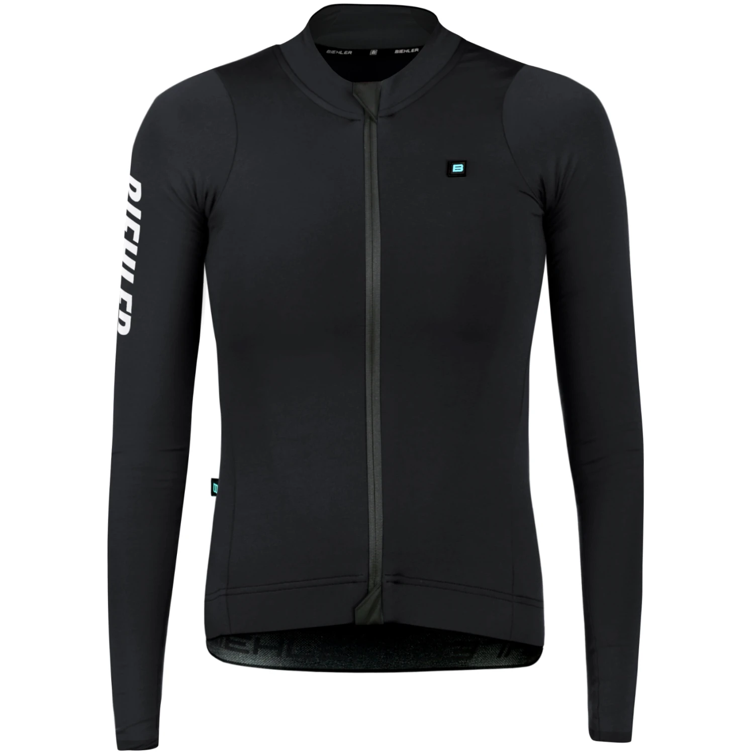 Biehler Thermal Rain Damen Langarmtrikot - Schwarz 1 Biehler Thermal Rain Damen Langarmtrikot - Schwarz