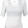 DAMEN MESH SHORT SLEEVED BASE LAYER WEISS